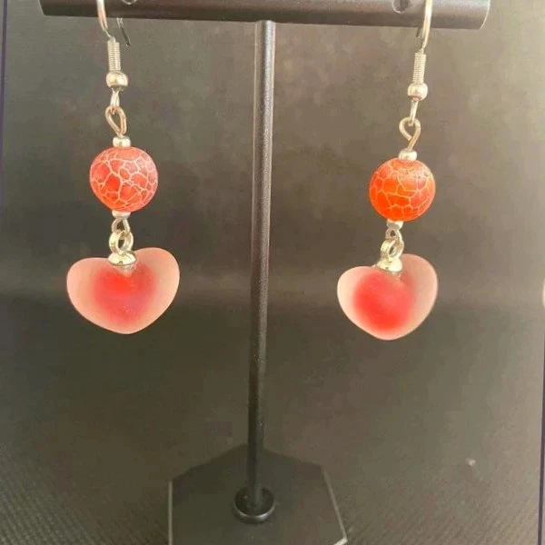 Boucles d’oreilles plaque argent neuves jamais portees – boucle d’oreille fantaisie